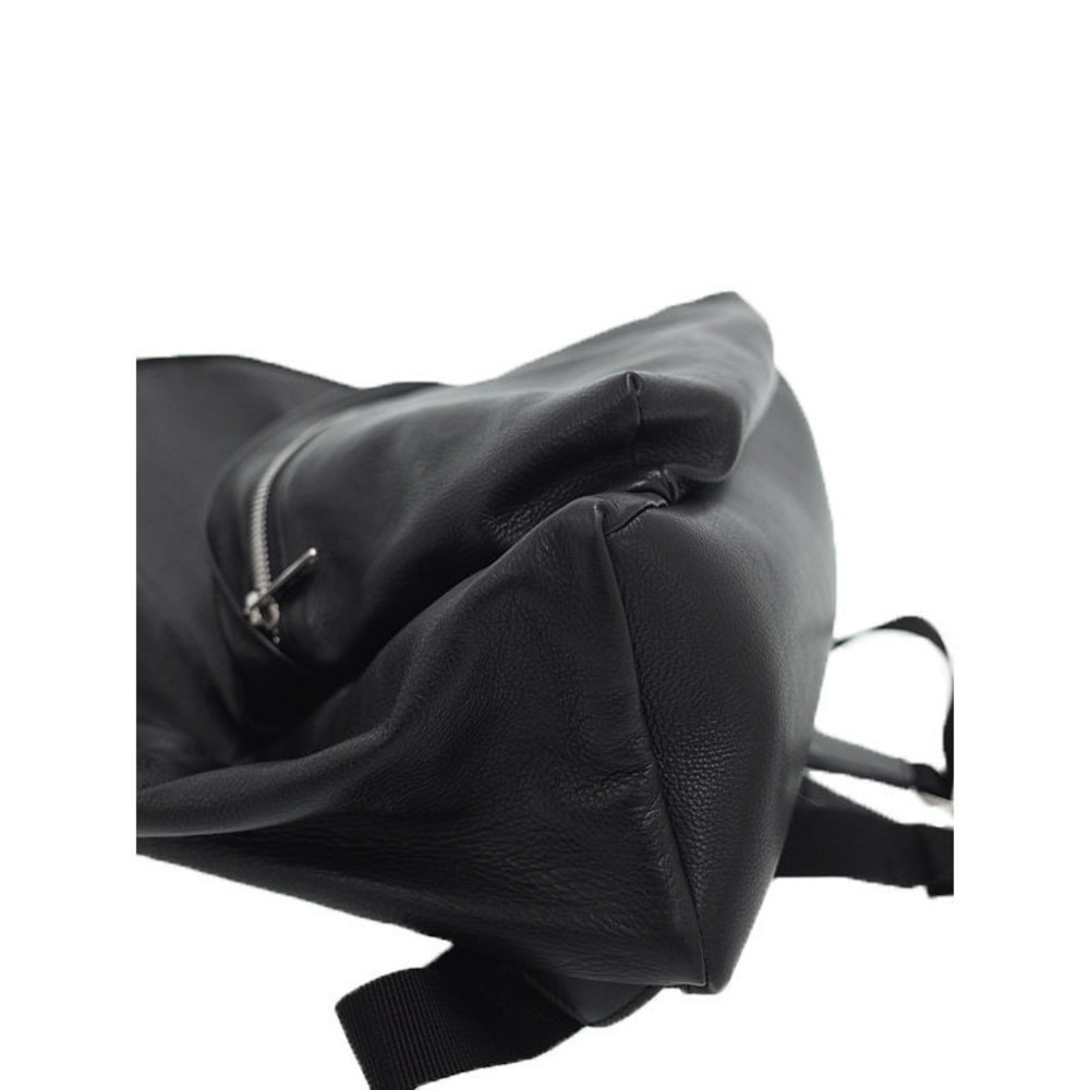Celine Medium Leather Backpack Black - image 8